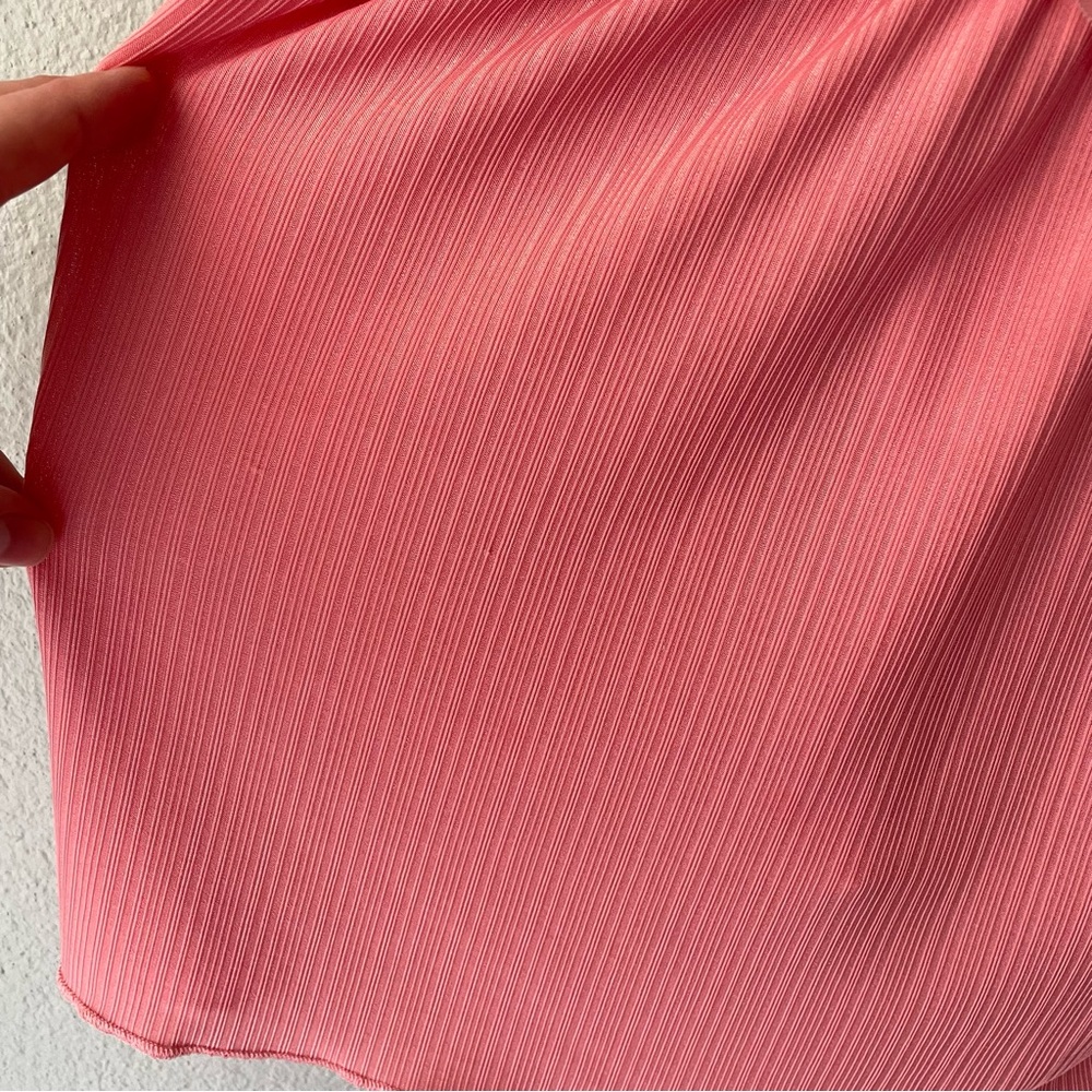 ♦️5/$15♦️ Secret Treasures | Coral Pink Cami Pajama Top - Picture 8 of 8